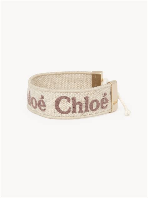 Chloé Woody Wrap Bracelet .